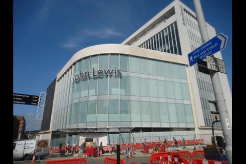 John Lewis has opened a two-floor pop-up store in Exeter ahead of the opening of a five-floor, 60,000 sq ft shop in six weeks’ time.